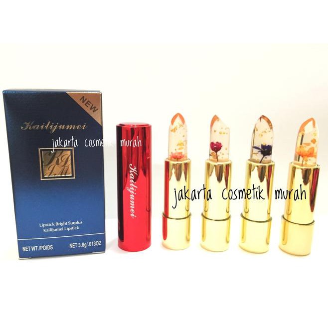 FREE ONGKIR KAILIJUMEI FLOWER JELLY LIPSTICK ORIGINAL
