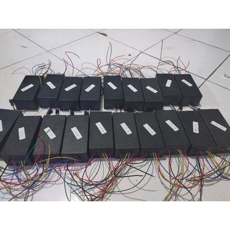 RC30A Modul Tailamp Bagasi Running tex 6 baris Wifi 12/24 volt