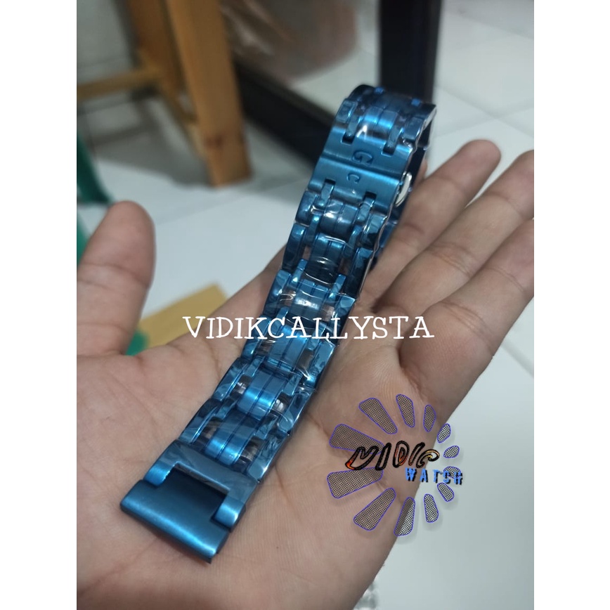 STRAP GC / TALI RANTAI JAM GC GUESS COLECTION STAINLESS SOLID ORIGINAL 22 MM