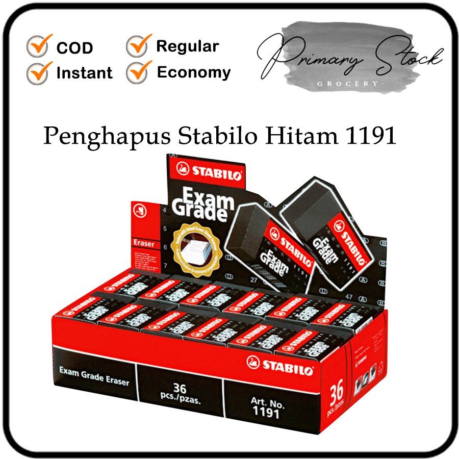 

Eraser Setip Penghapus Stabilo Exam Grade 1191 Penghapus Ujian