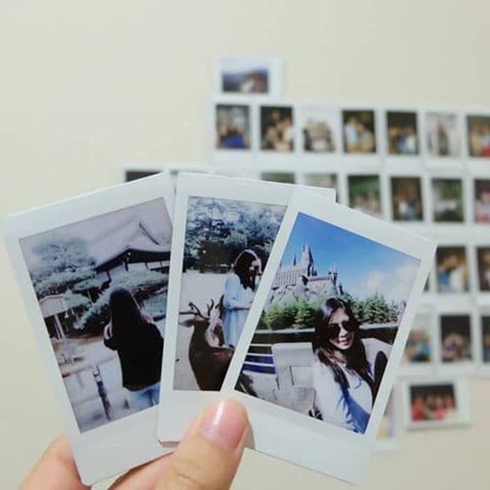 CETAK FOTO POLAROID HITAM