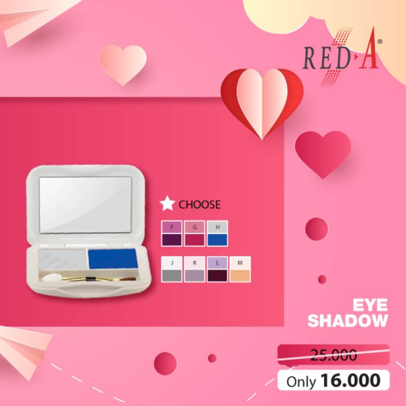 Eye Shadow Eyeshadow Red A