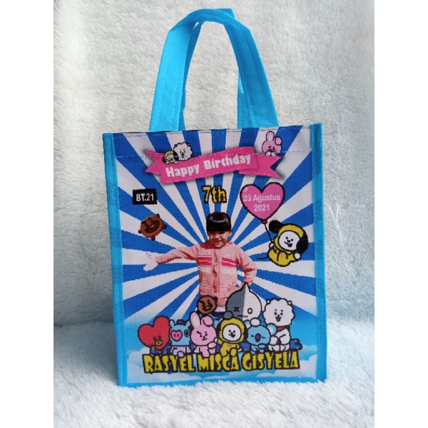 Tas ulang Tahun anak custum, Goodie bag ultah-4