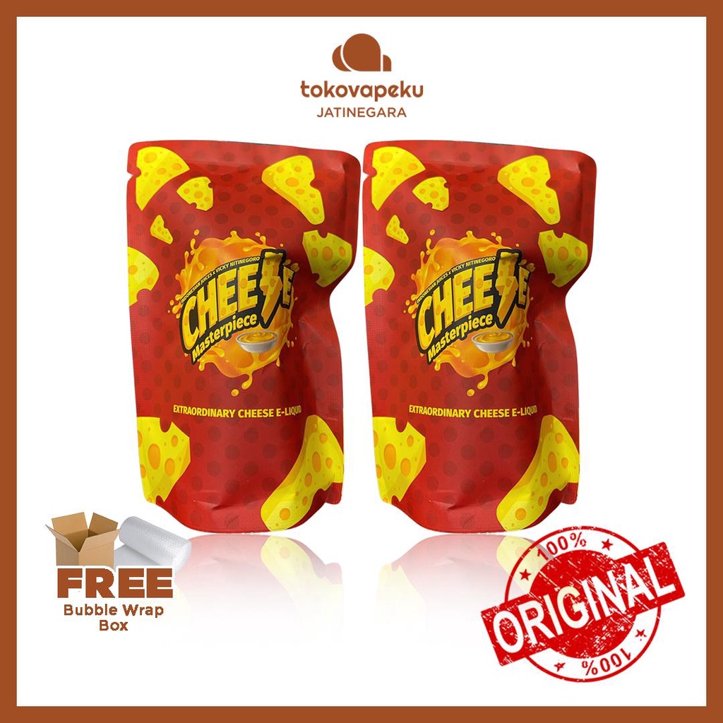 CHEEZE MASTERPIECE CHEEZE 60ML ORI by VICKY NITINEGORO X IJ