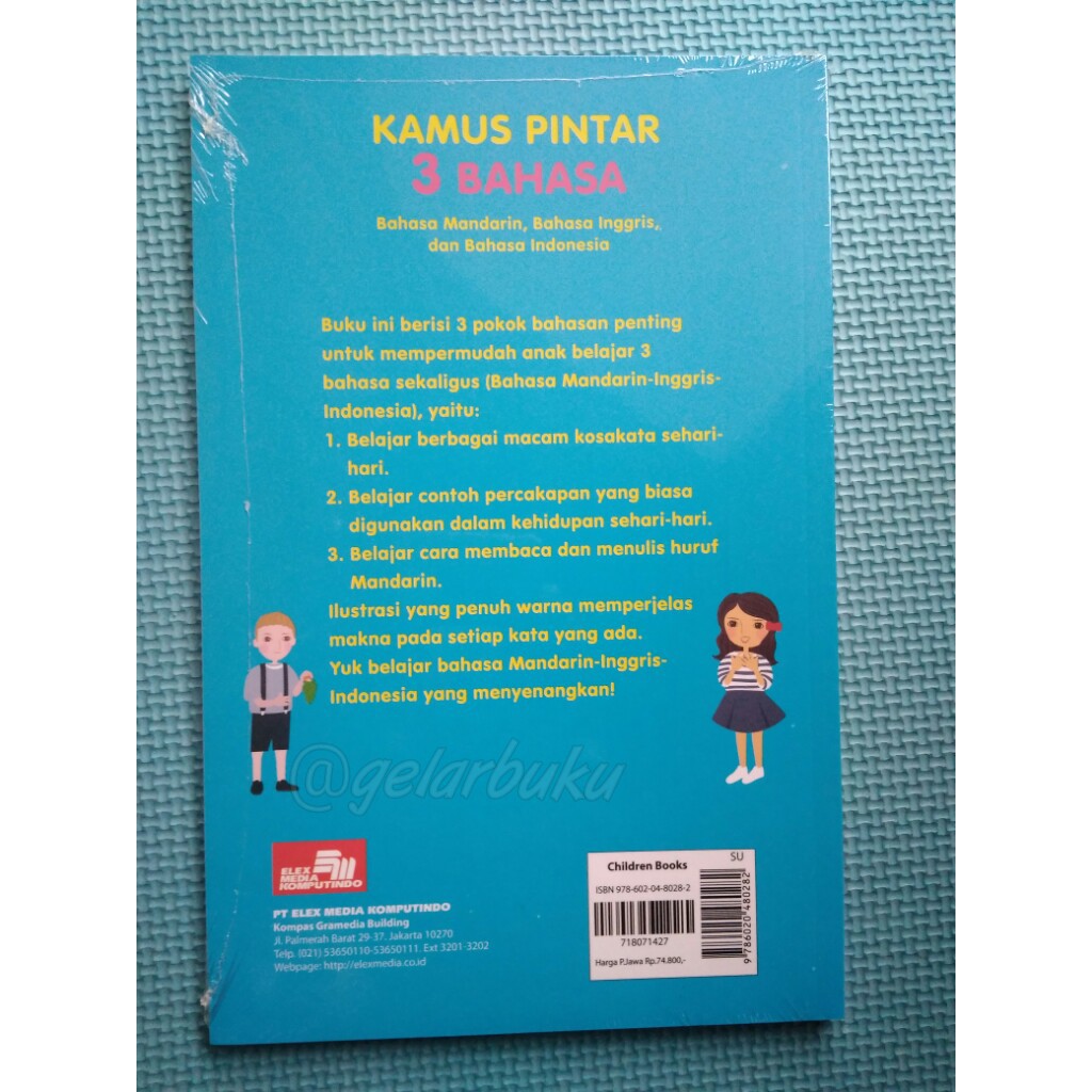 Kamus Pintar 3 Bahasa Bahasa Mandarin