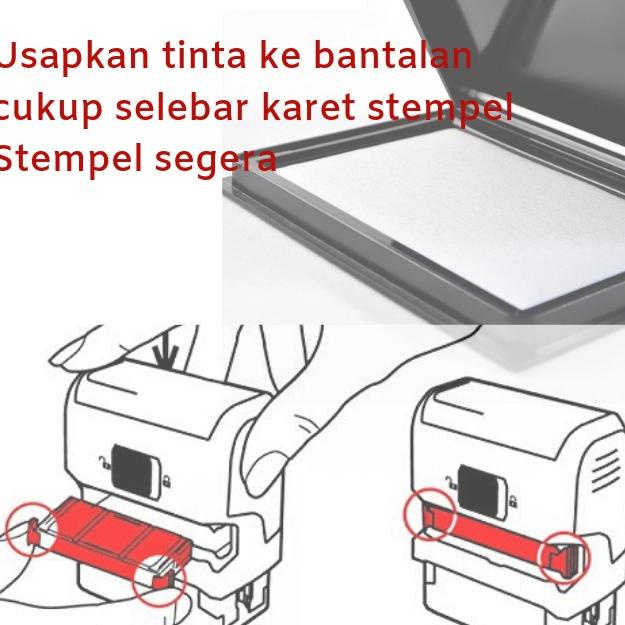 

Big Sale - Tinta stempel permanen expired date - kode produksi ke plastik kemasan, foil bag, sticker Nobu Ink