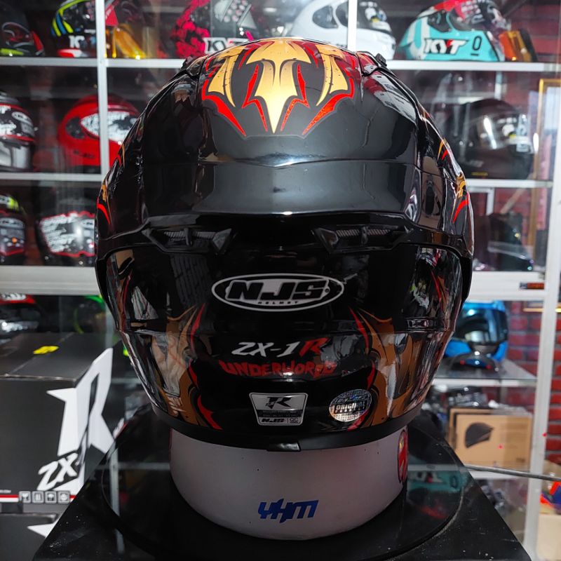 NJS ZX-1R UNDERWORLD Helm Njs Zx-1R Underworld NJS ZX-1R ARJUNA Helm Njs Zx1r Arjuna