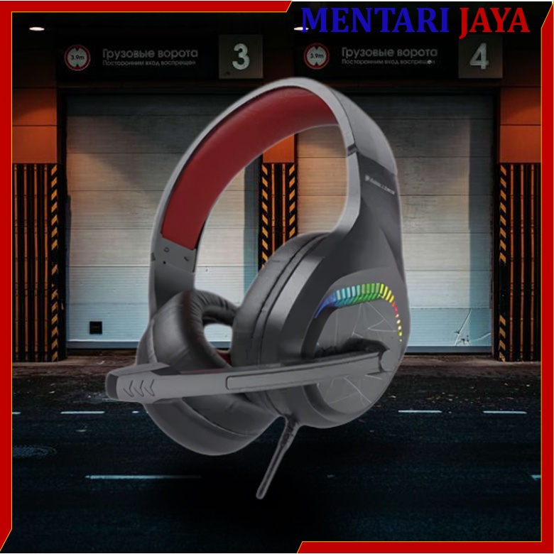 HEADSET GAMING BATTLE X-ONE BQ8 RGB HD STEREO SOUND HEDSET BASS GAMING PROFESIONAL