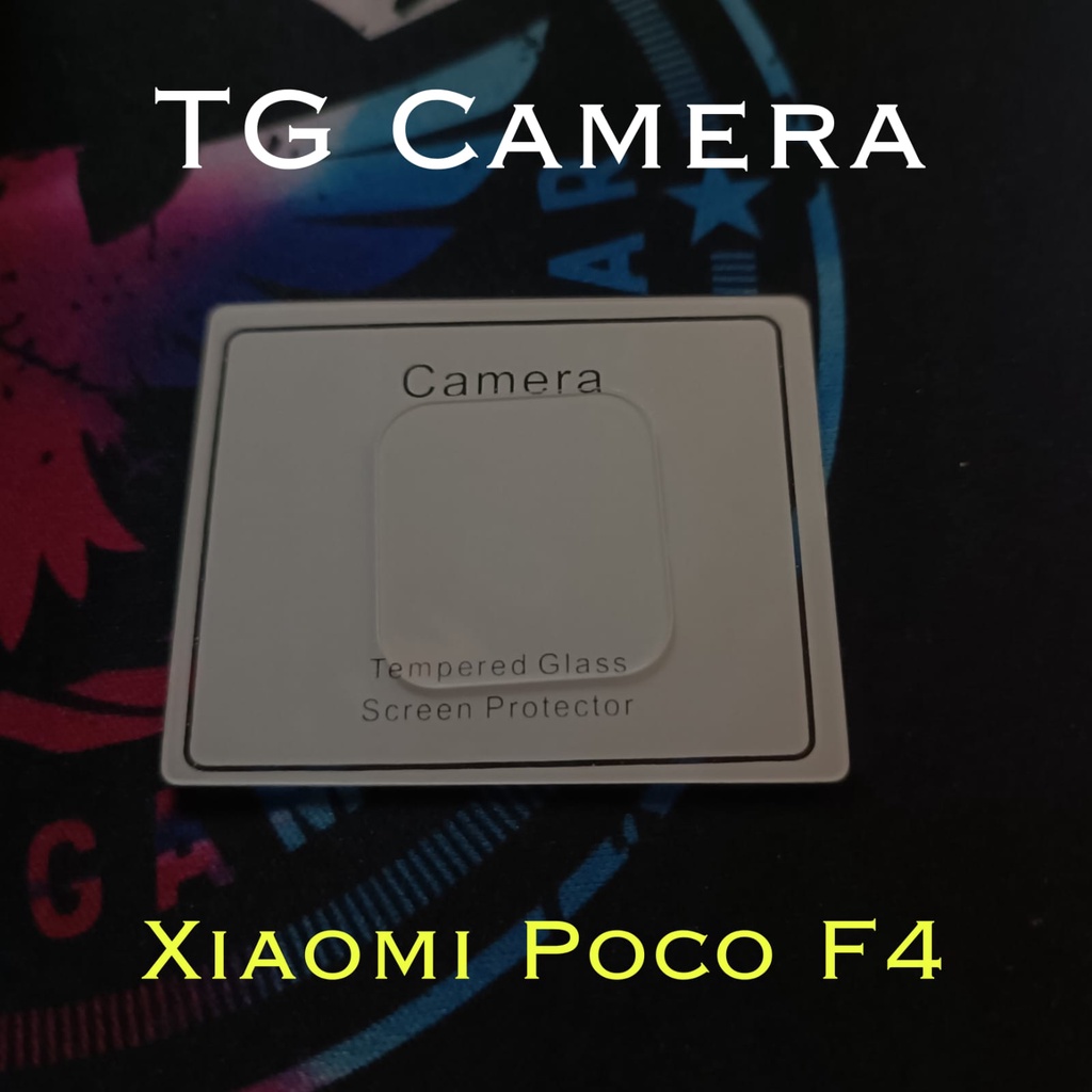 (HOT PROMO) TG Camera 3D Black For Xiaomi Poco F4 5G Anti Gores Camera Belakang Handphone