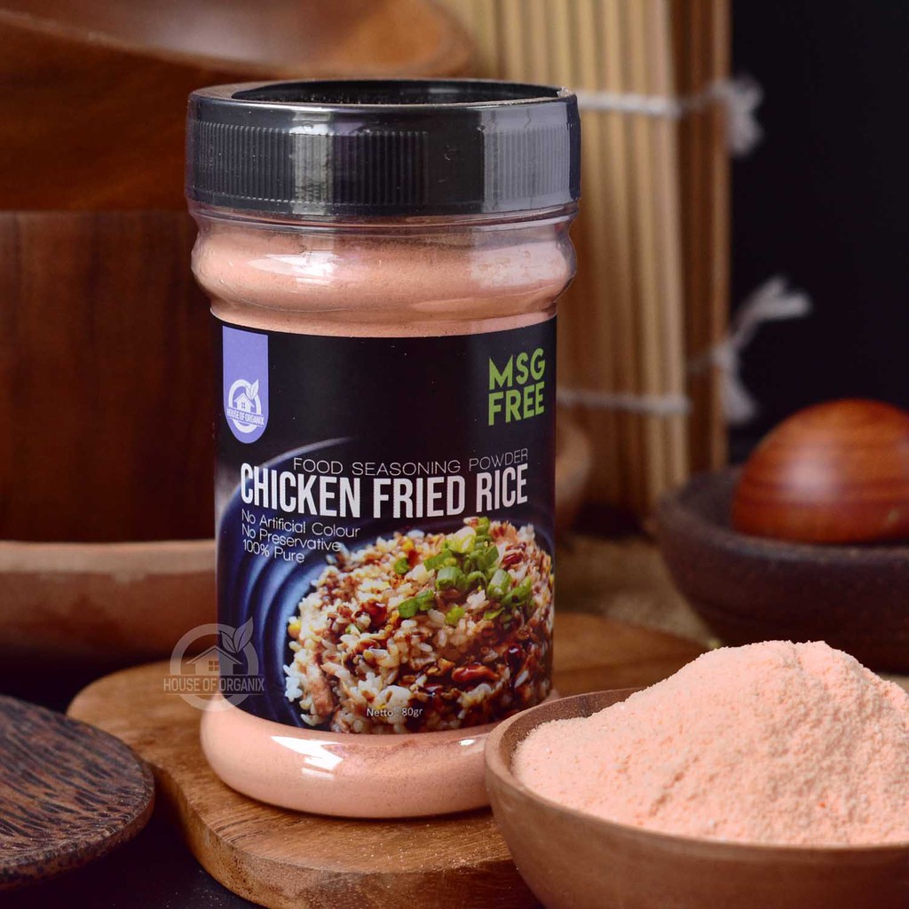 House Of Organix Chicken Fried Rice 80 Gr Food Seasoning Powder