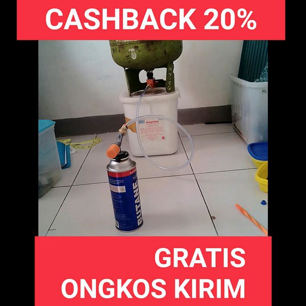 Jual alat refill gas kaleng adapter gas kaleng alat isi ulang gas