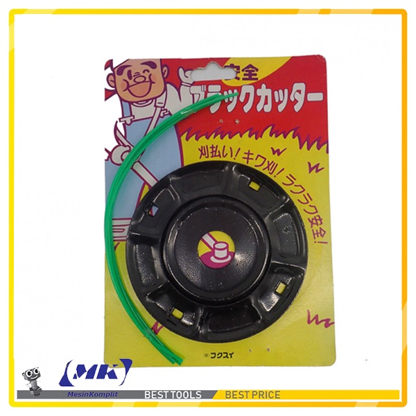 Metal Trimmer Head Kepala Pisau Potong Rumput Senar Nylon