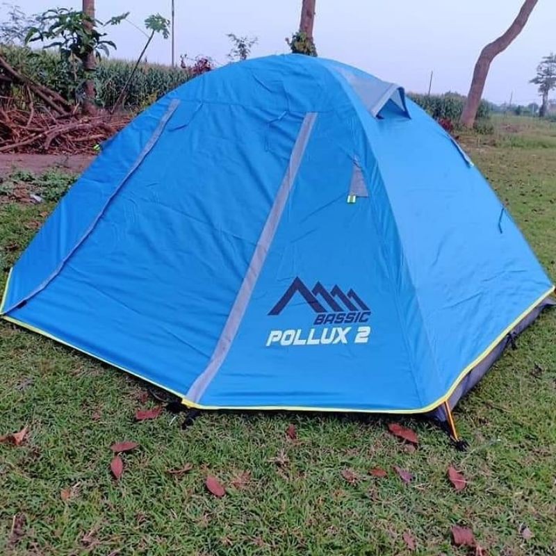Tenda bassic pollux 2p frame alloy + free footprint