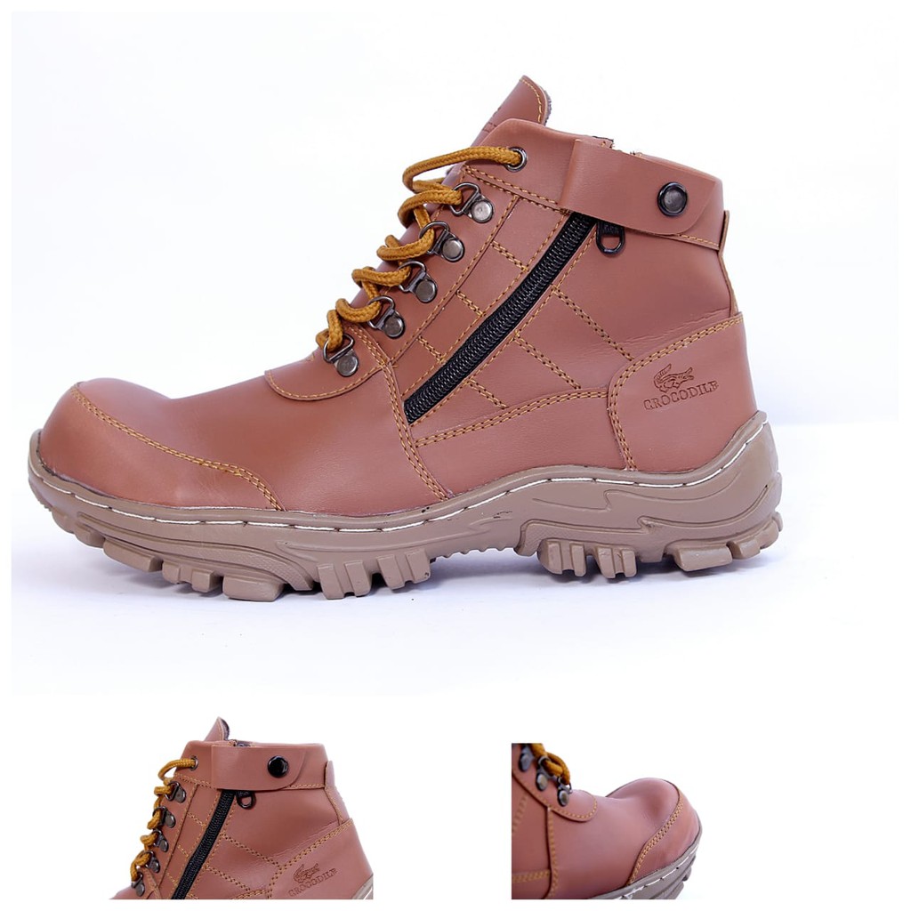 sepatu boots pria morisey safty casual