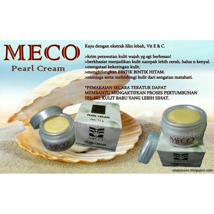 Super Murah! MECCO PEARL CREAM Baru!