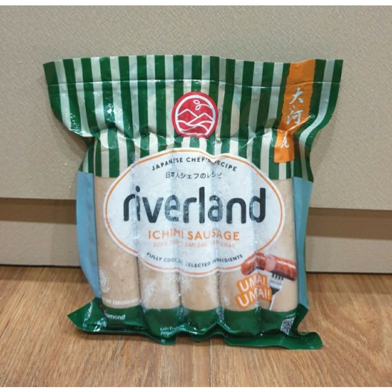 

riverland ichimi Sausage Sosis Daging ayam ichimi 360Gr