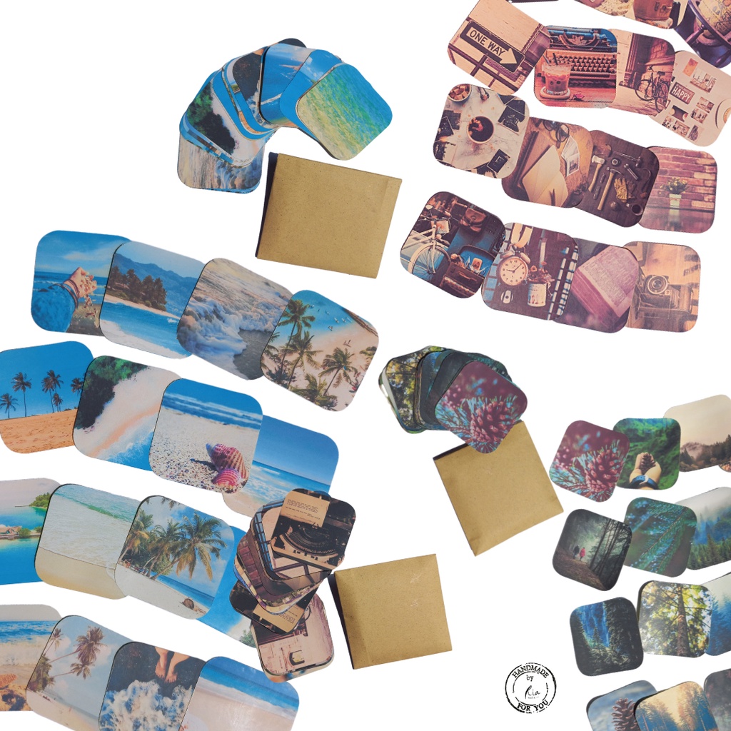 

24 pcs sticker glossy diary jurnal planner book stiker decorative aesthetic