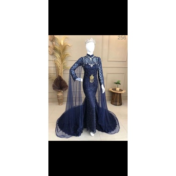 GAUN PENGANTIN NAVY MURAH