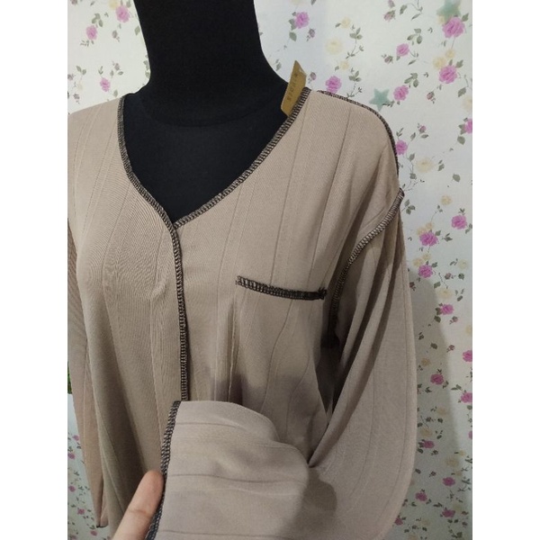 setelan oversize terbalik miudis