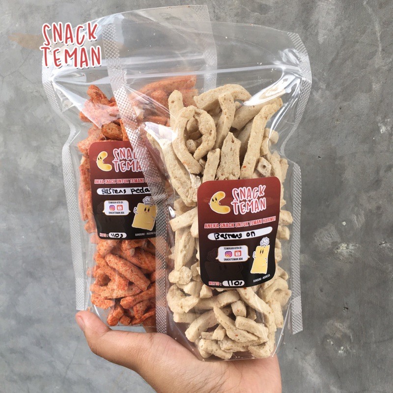 

Basreng Stik Basreng Bandung Renyah Cemilan - SNACK TEMAN