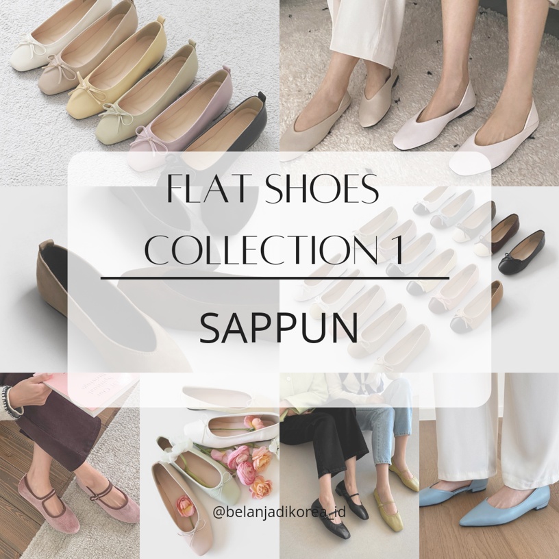 [PRE-ORDER] SAPPUN Flat Shoes - Collection 1
