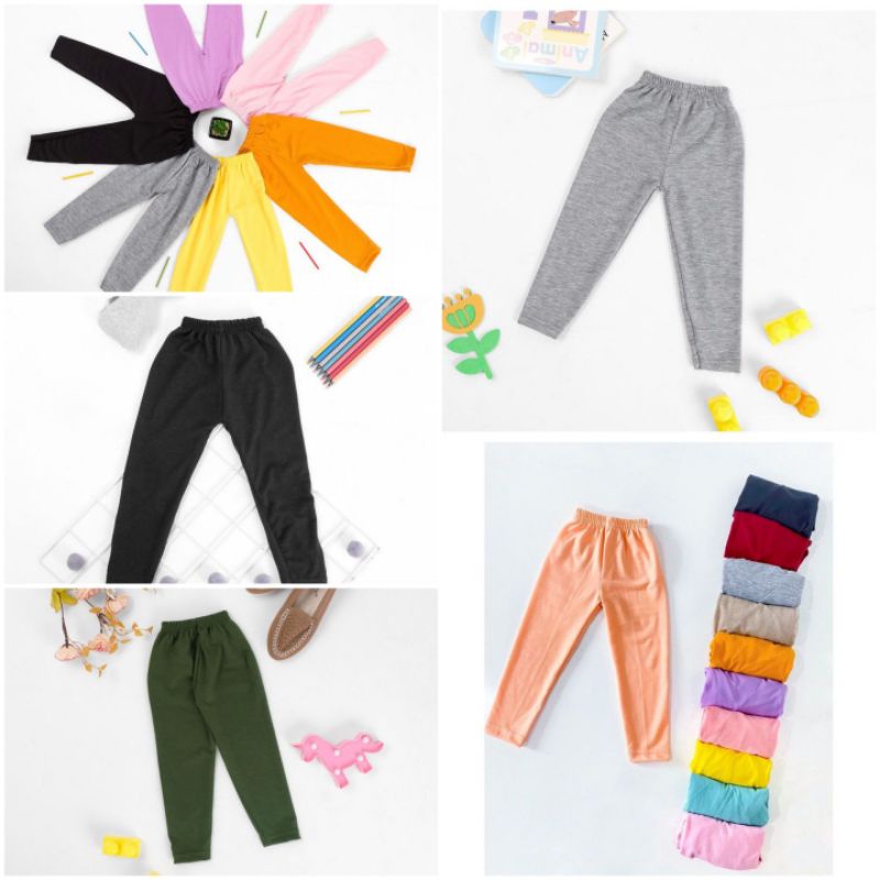 Legging Perempuan ukuran S M L XL XXL Legging Anak Celana Panjang Anak Lalisa Bisa Bayar Ditempat