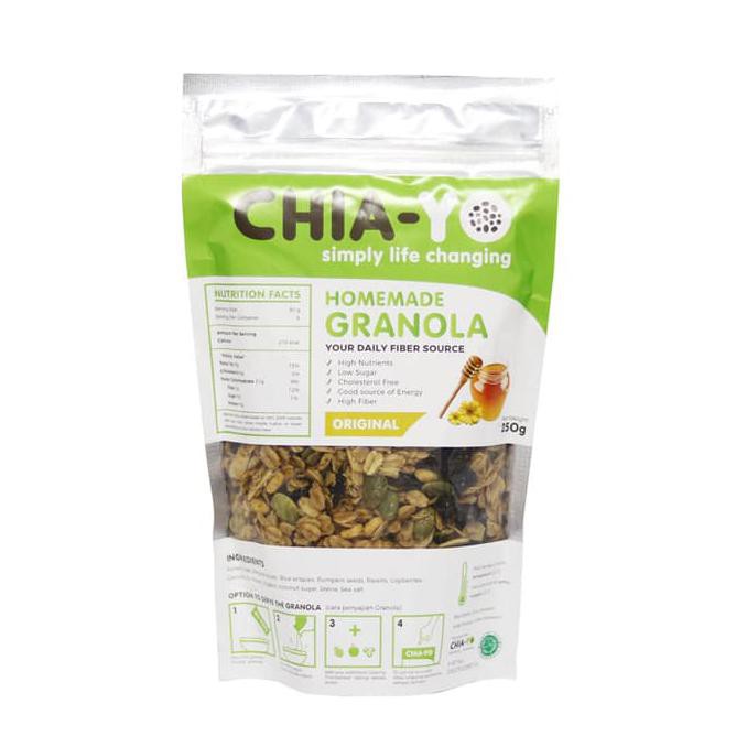 

THE BEST Chia-Yo : Chiayo Granola Original 250gr MURAH