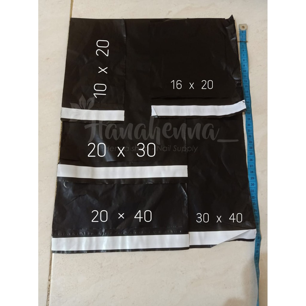 

100 lbr 10x20 plastik kemasan packing online shop polymailer HD 10 x 20