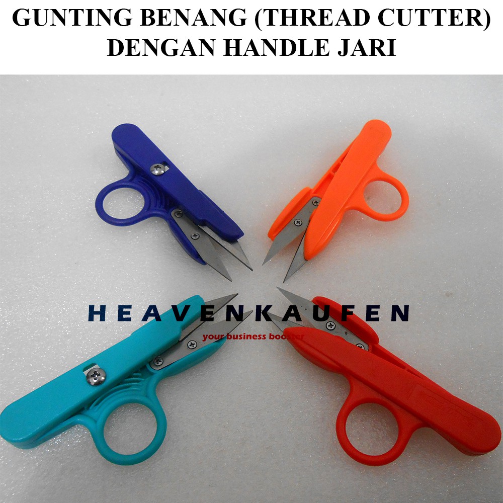 Gunting Benang (Thread Cutter) Dengan Lubang Handle Jari Nyaman Bagus Dan Tajam