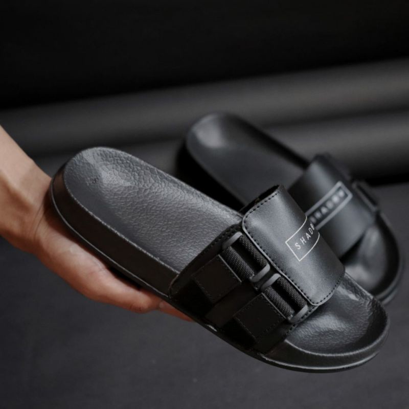 FLUX - SHADOW ISLAND | Sandal Pria Santai Hangout Harian Outdoor Masa Kini Sandal Slide Pria Modern