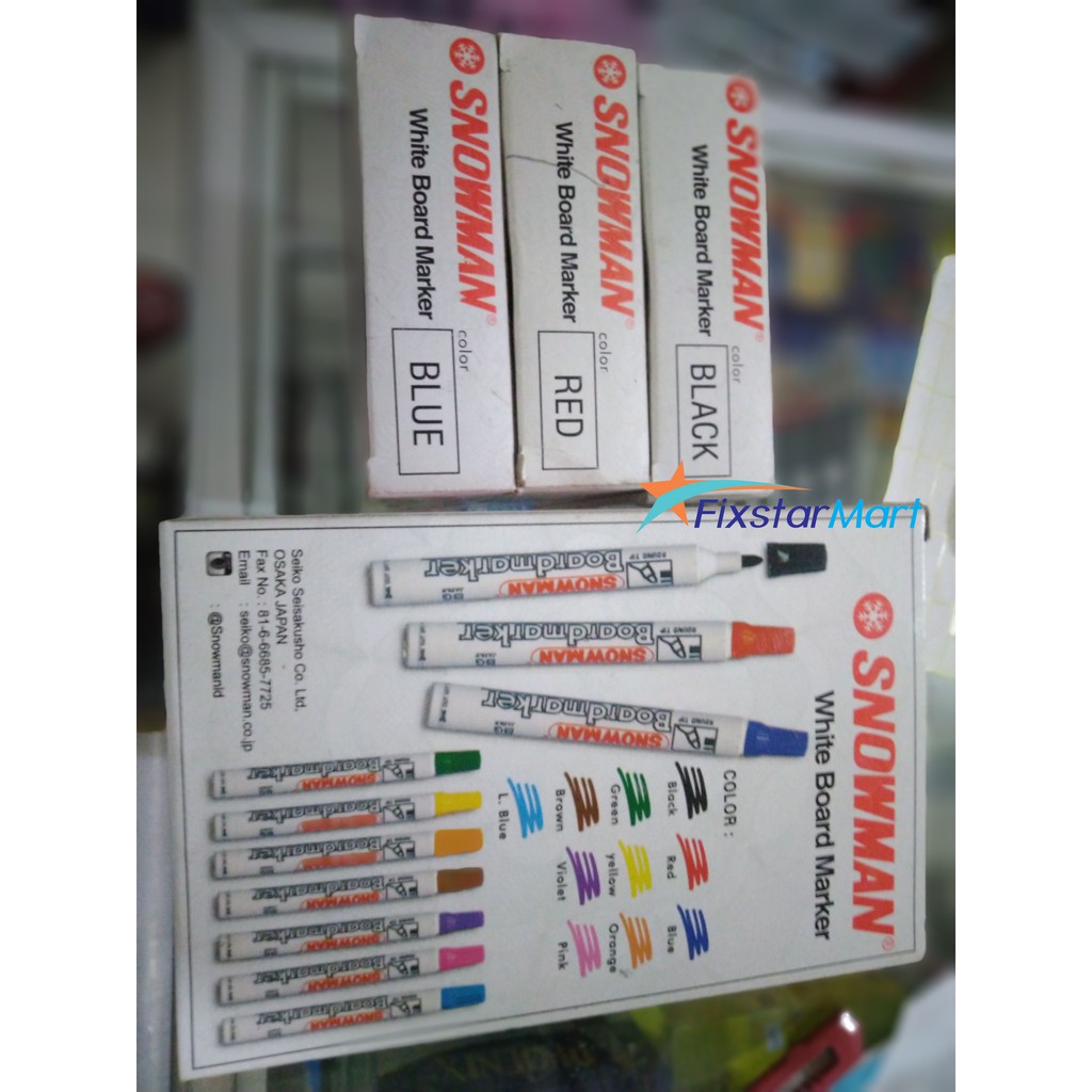 

Spidol Snowman Whiteboard Original