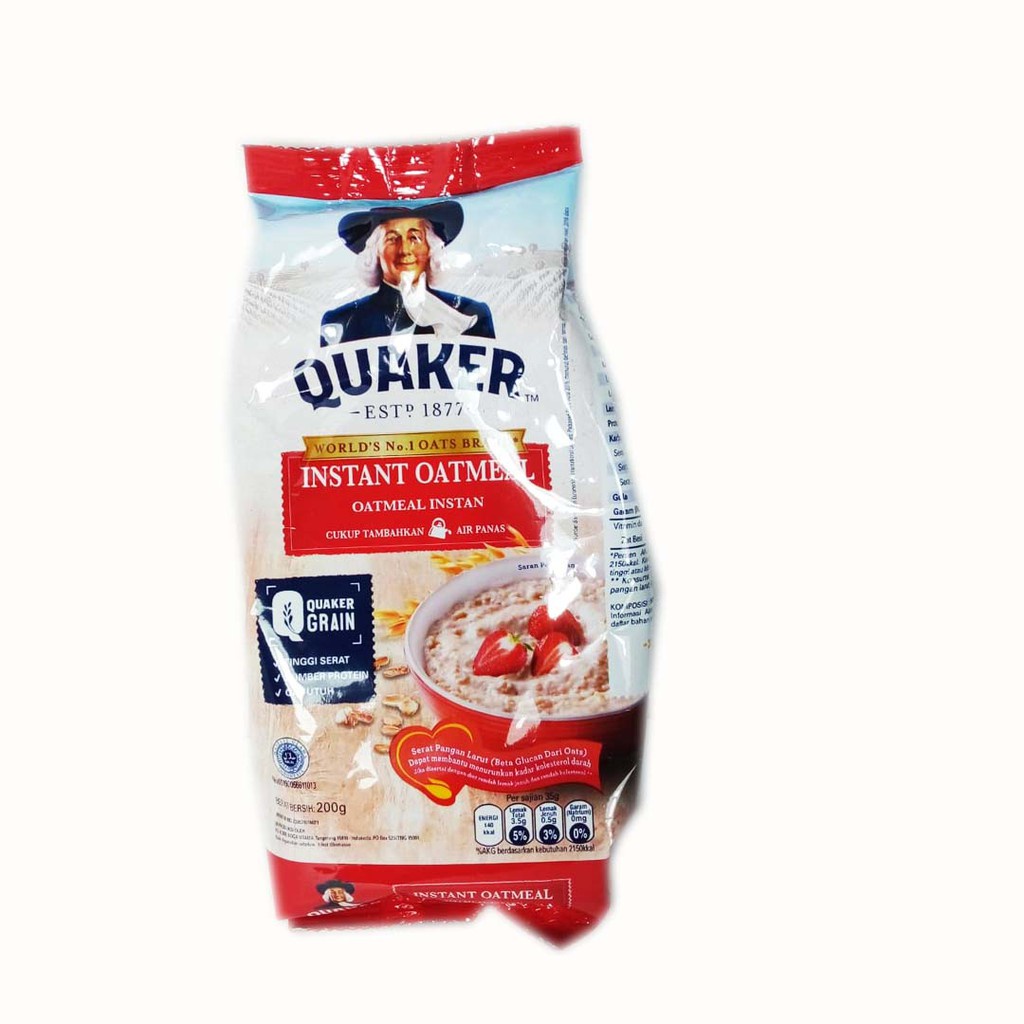 

QUAKER INSTANT OATMEAL 200 GR