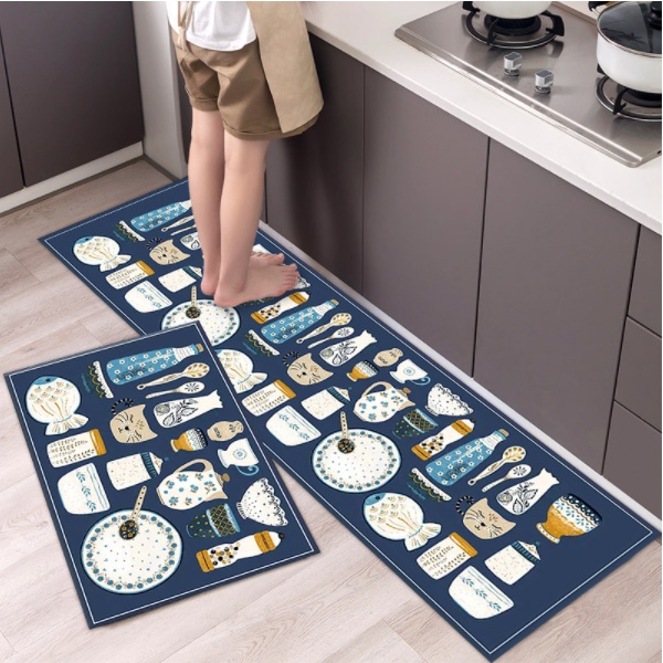 Keset 2 in 1 Door Mat Trendy Keset Dapur 2 in 1 Keset Kaki Dapur Kamar