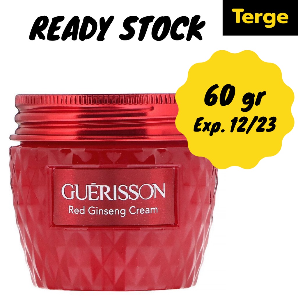 Krim Mencerahkan Wajah Guerisson Red Ginseng Cream Brightening Anti Wrinkle Care 60 g