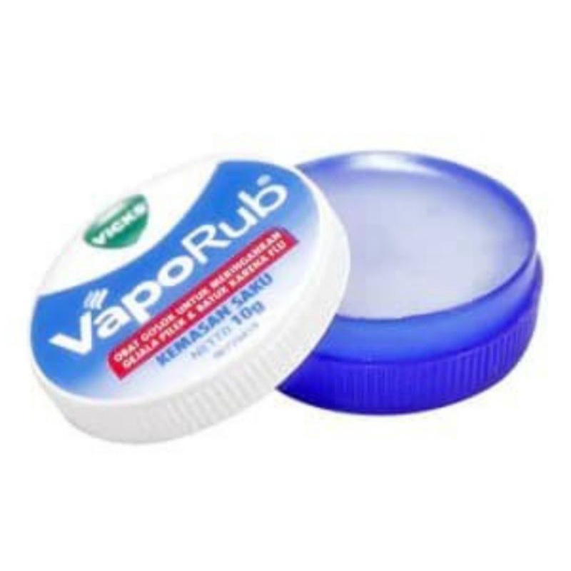 Vicks Vaporub 10gr obat gosok flu pilek dewasa dan anak anak