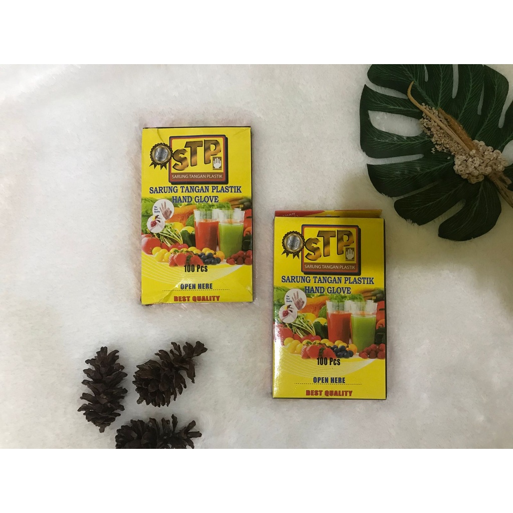 Sarung Tangan Plastik (isi 100 Pcs)