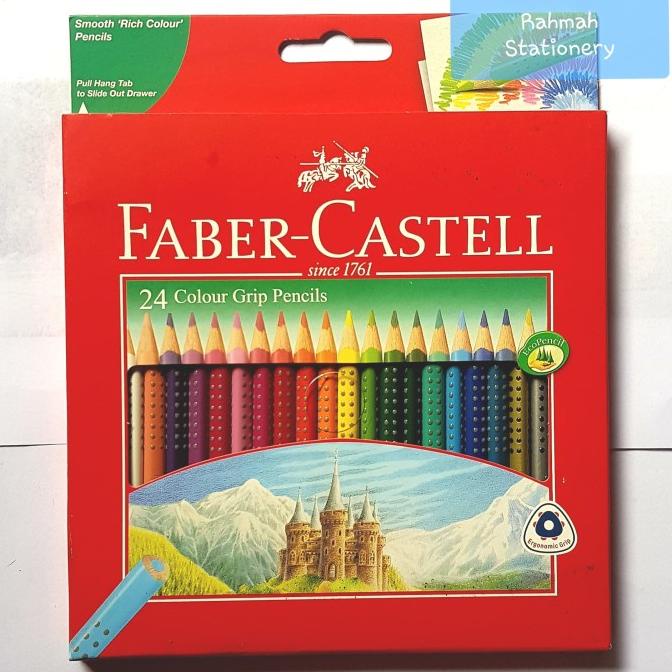 

(BISA COD) Faber-Castell Classic colour grip 24 / pensil warna 24 grip classic GRATIS ONGKIR Kode 1424