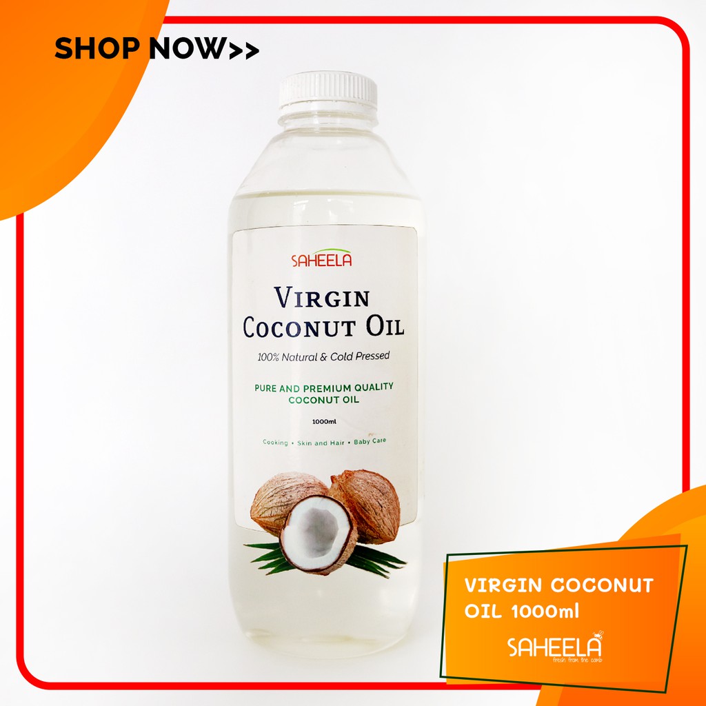 

VCO 1000 ml (Minyak Kelapa Murni) Saheela