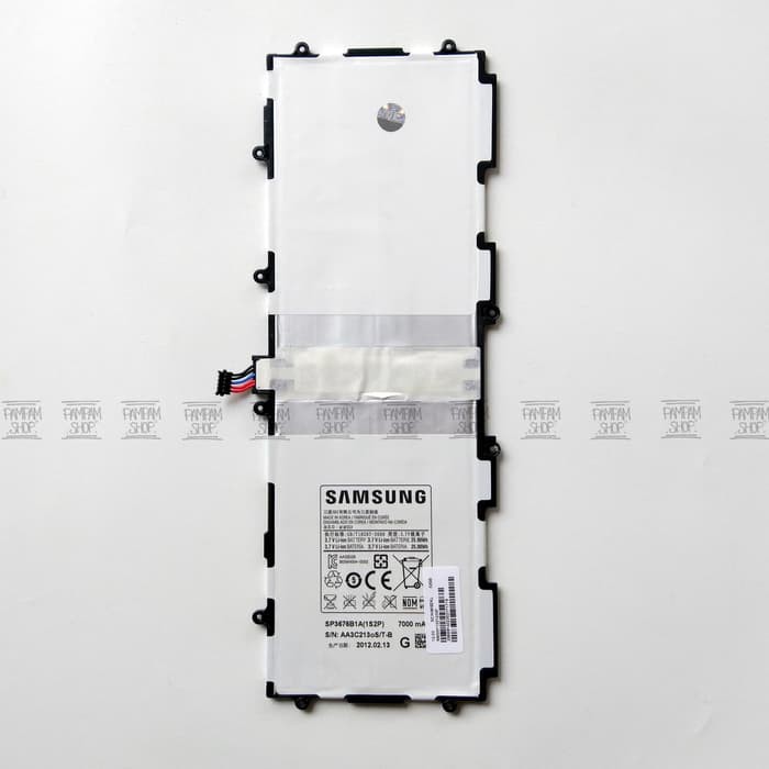 BARU  Baterai Samsung Tablet Tab 2 P5100 10.1" inchi Inch Original SP3676B1A