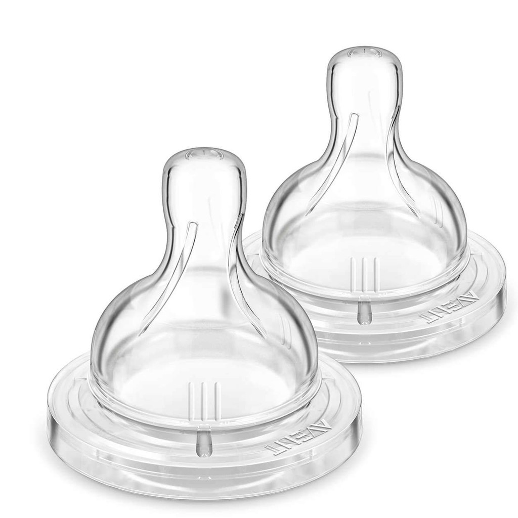 1 pc Avent classic nipple medium flow/Fast flow DOT Avent/per pcs