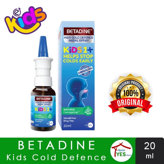 Spray betadine anak nasal BETADINE® Cold