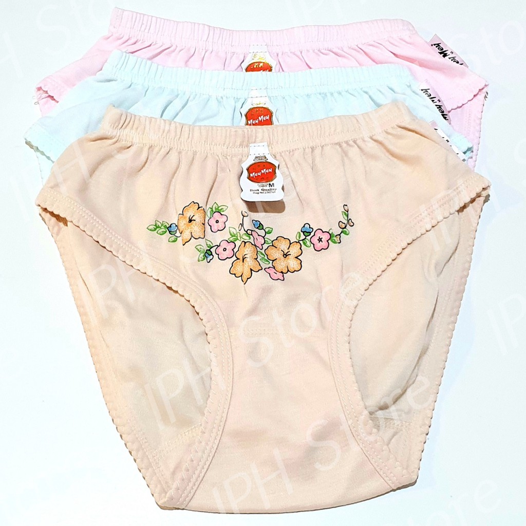 Celana Dalam / Underwear Wanita Mey Mey 9575 (Tinggi 27cm, Lingkar 46cm Sebelum Ditarik)