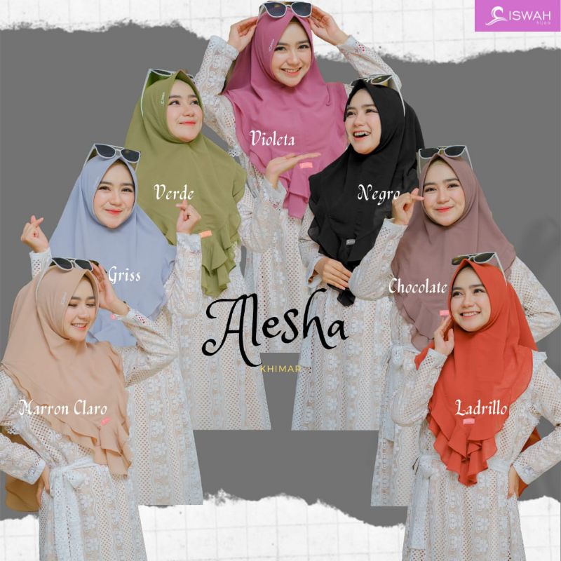 Alesha Khimar by Iswah hijab