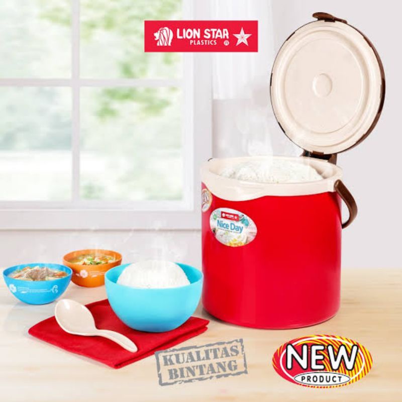 Lion Star Hanami Rice Ice Bucket 12,5 Liter Termos Es Termos Nasi