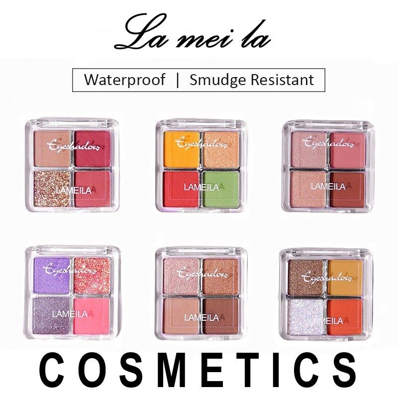 Lameila EYESHADOW PALETTE Kosmetik Wajah
