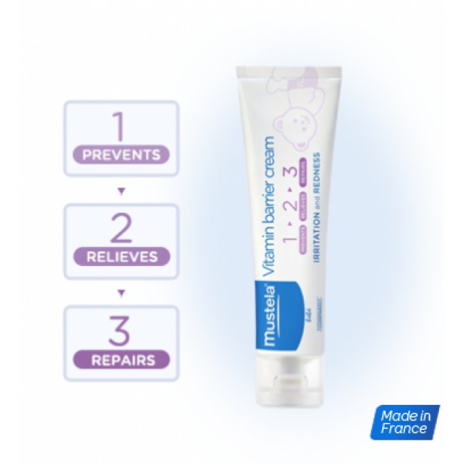 Mustela Barrier Cream 50ml - Krim ruam Popok