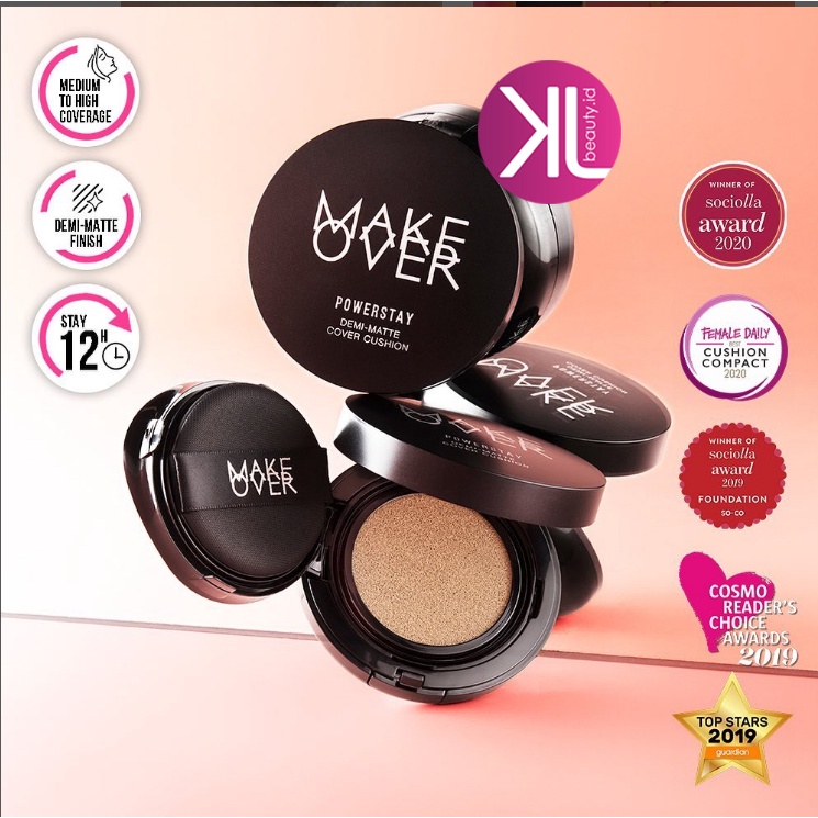 MAKE OVER Powerstay Demi Matte Cover Cushion