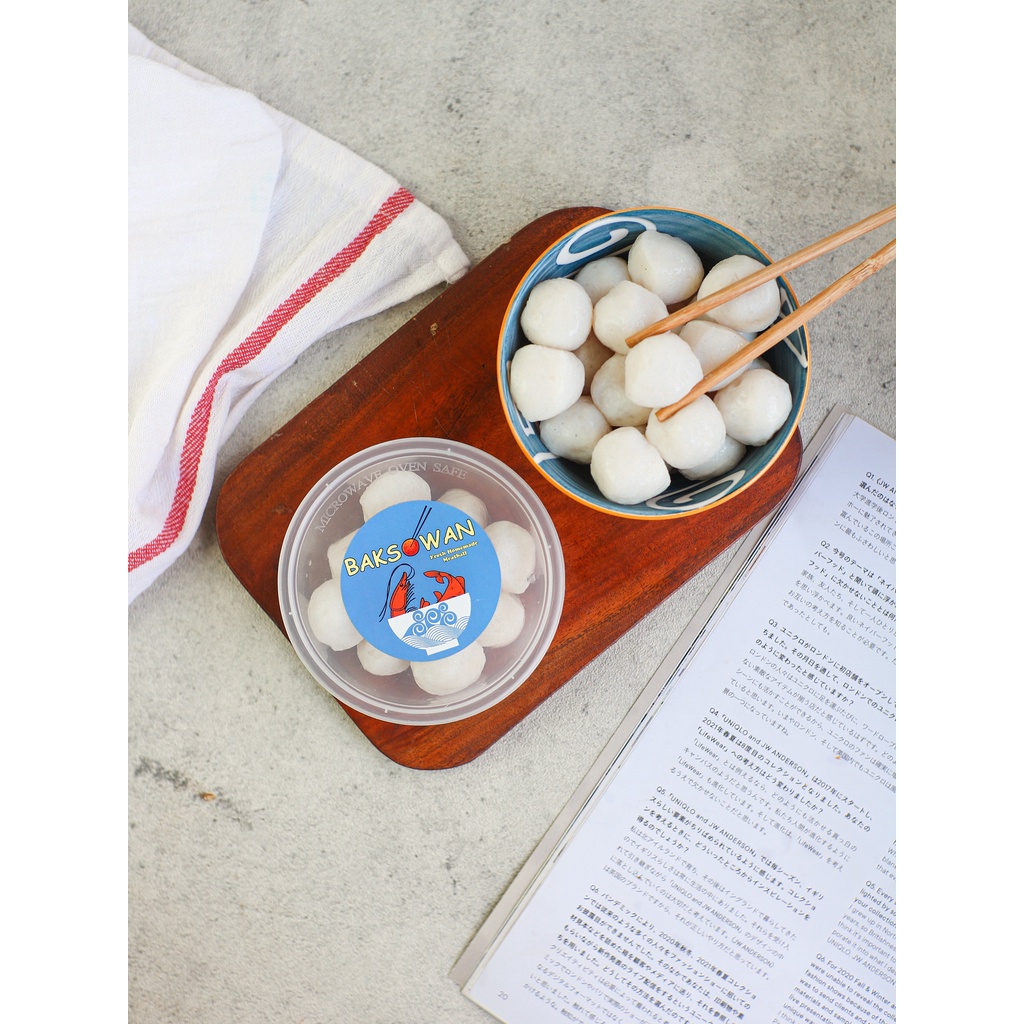 

Bakso Ikan Ekor Kuning (Kecil) / Homemade Fishball BAKSOWAN