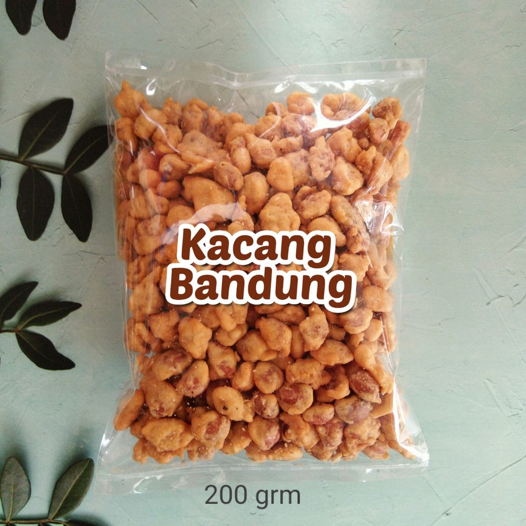 

Kacang Bandung Cemilan Enak Camilan Murah Kemasan 200gr Gurih