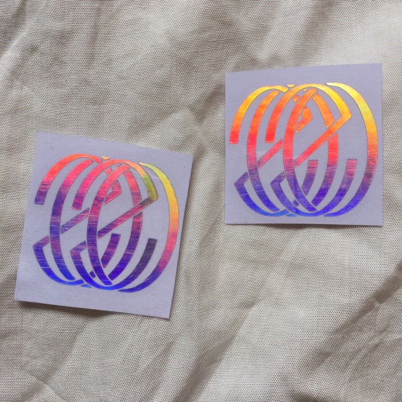 [kstuffind] NCT 2020 LOGO HOLOGRAM NCT HOLO LOGO MURAH